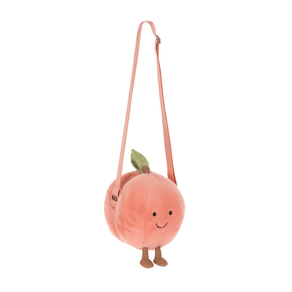 JellyCat JellyCat Amuseables Peach Shoulder Bag
