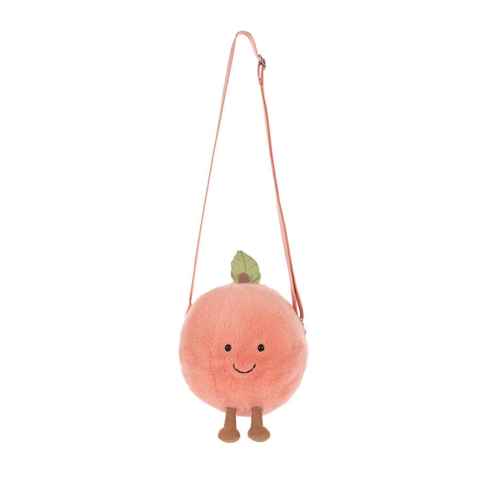 JellyCat JellyCat Amuseables Peach Shoulder Bag