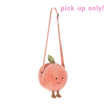 JellyCat JellyCat Amuseables Peach Shoulder Bag
