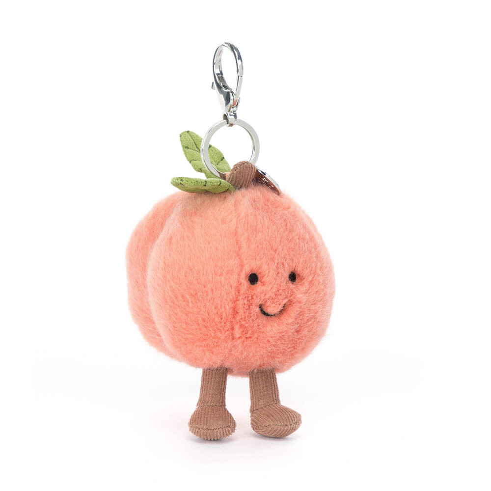 JellyCat JellyCat Amuseables Peach Bag Charm