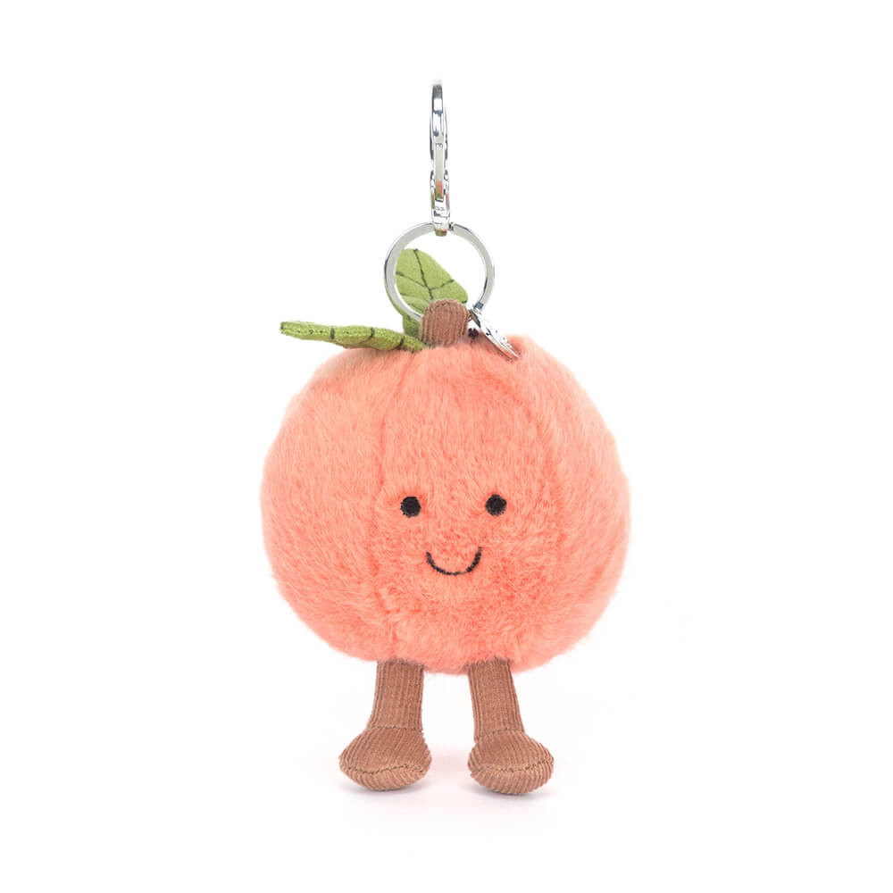 JellyCat JellyCat Amuseables Peach Bag Charm