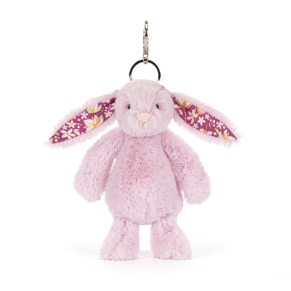 JellyCat JellyCat Thistlepop Blossom Bunny Bag Charm