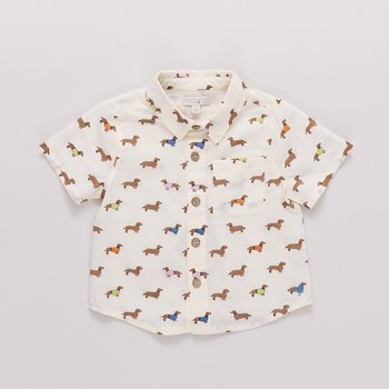 Pink Chicken Pink Chicken Dachshunds in Sweaters Jack Shirt