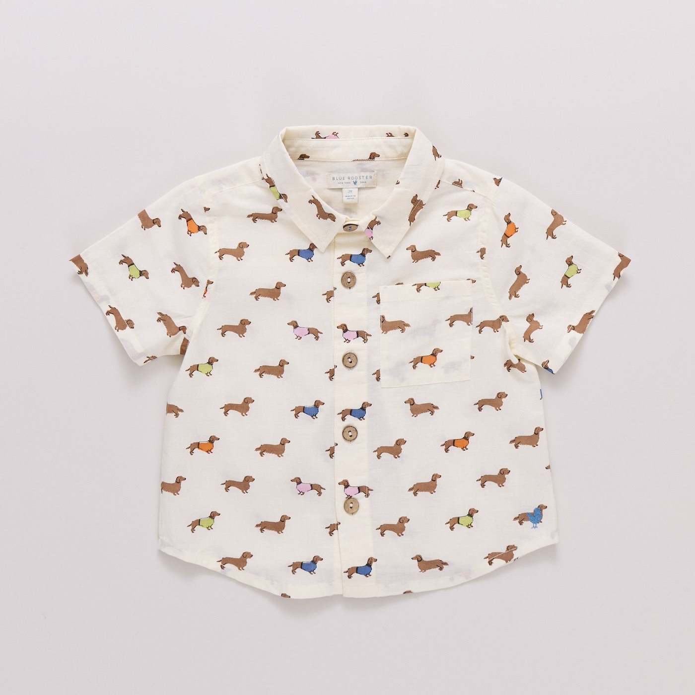 Pink Chicken Pink Chicken Dachshunds in Sweaters Jack Shirt