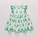 Pink Chicken Pink Chicken Cynthia Dress - Kelly Green Eyelet