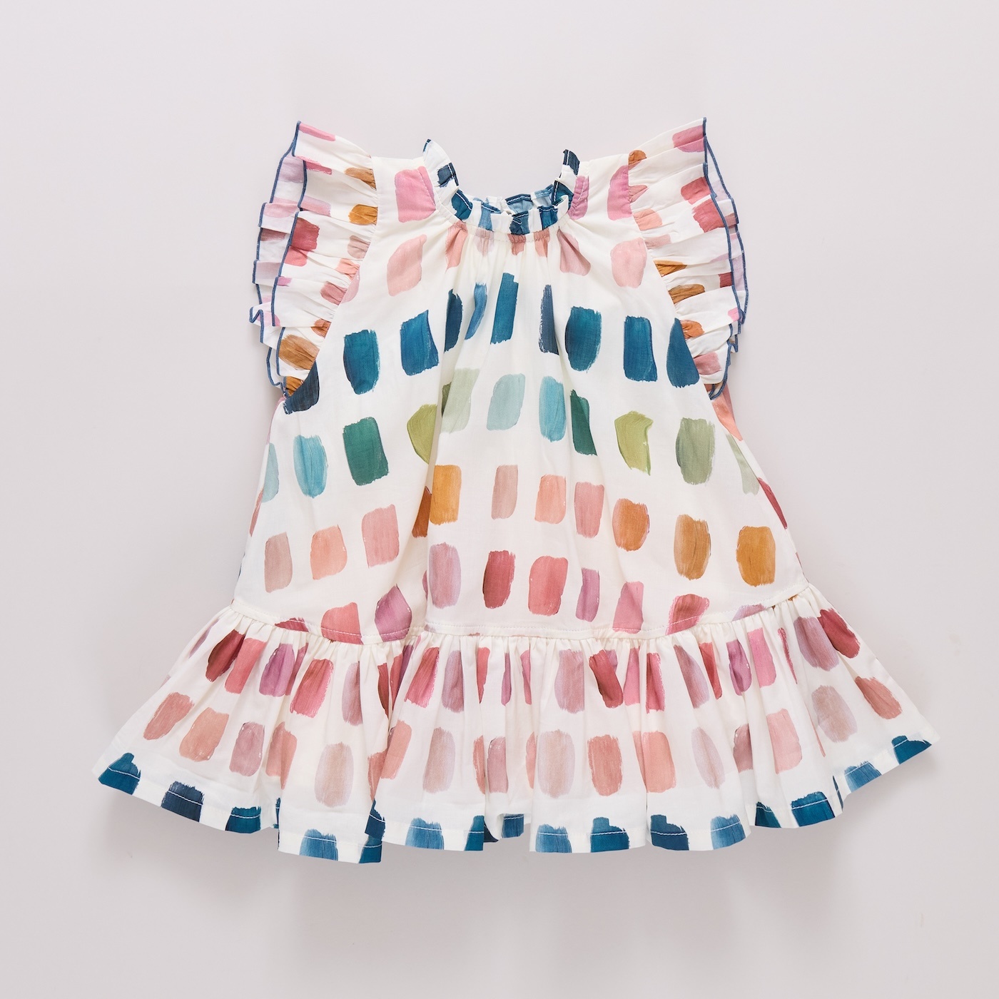 Pink Chicken Pink Chicken Harper Dress - Paint Swatches