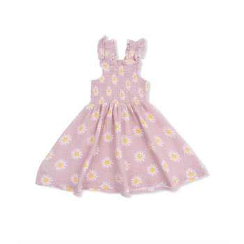 Angel Dear Angel Dear Caitlyn's Daisy Smocked Dress