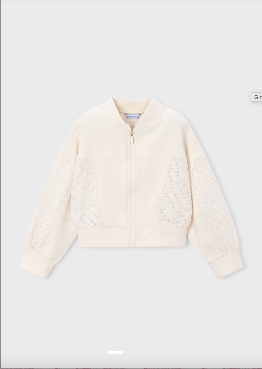 Mayoral Mayoral Fancy Zip Up