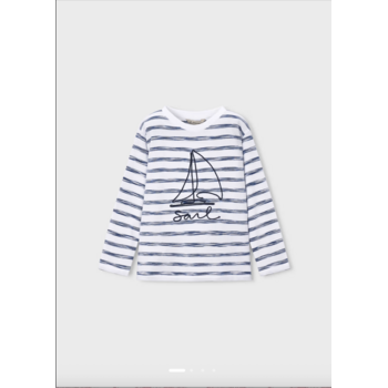 Mayoral Mayoral Sailboat Long Sleeve T-Shirt