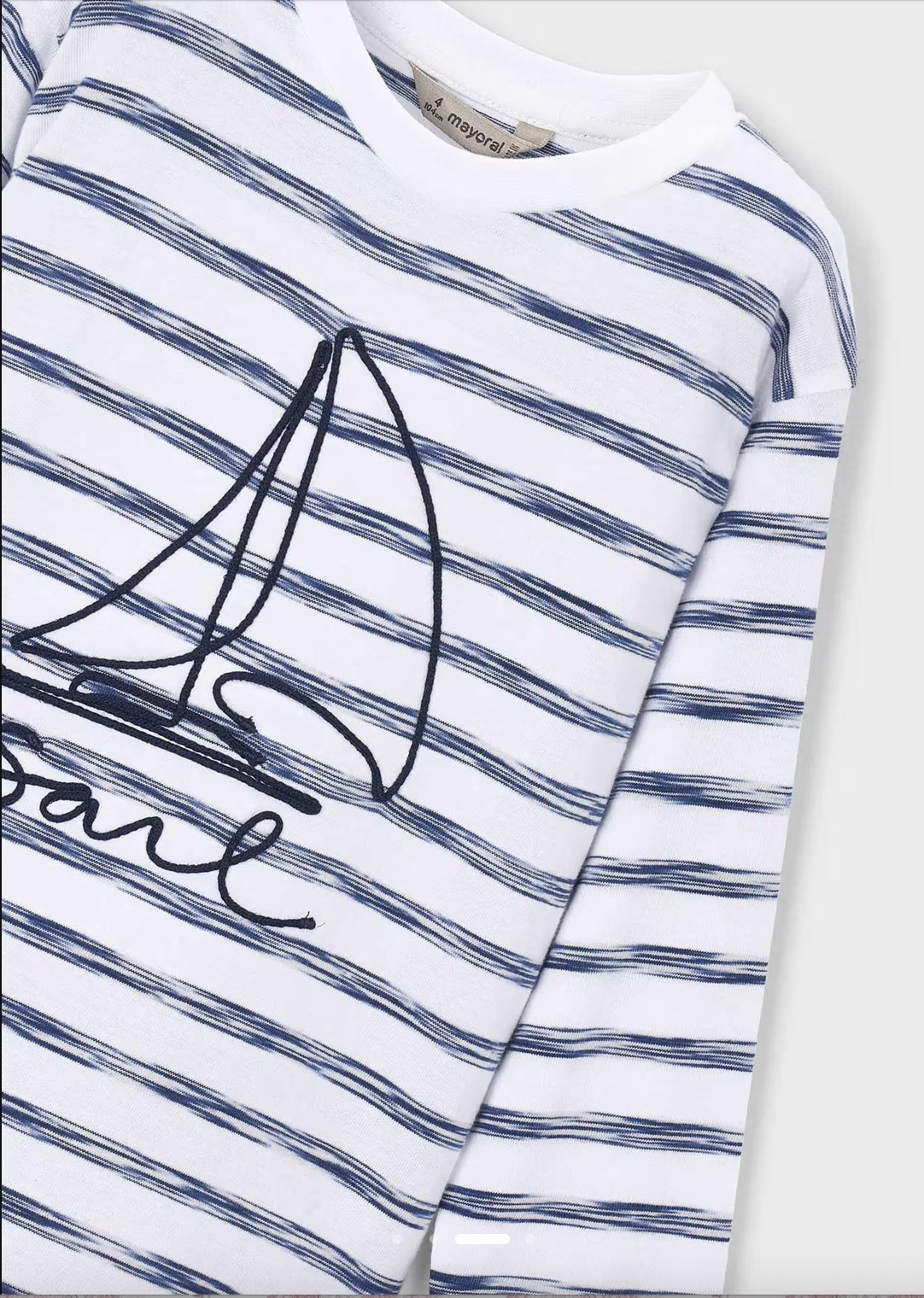 Mayoral Mayoral Sailboat Long Sleeve T-Shirt