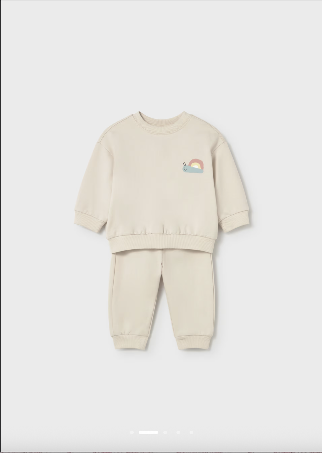 Mayoral Mayoral Snail Sweatshirt Set