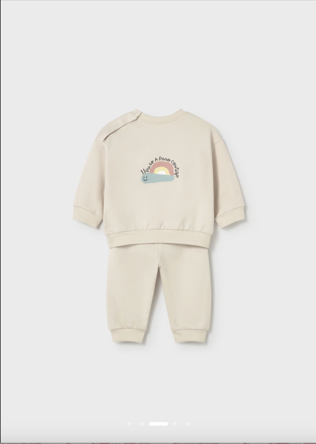 Mayoral Mayoral Snail Sweatshirt Set