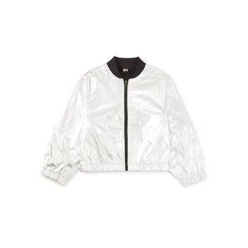 Tea Collection Tea Metallic Bomber Jacket