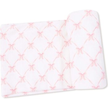 Angel Dear Angel Dear Ribbon Bow Trellis Swaddle Blanket