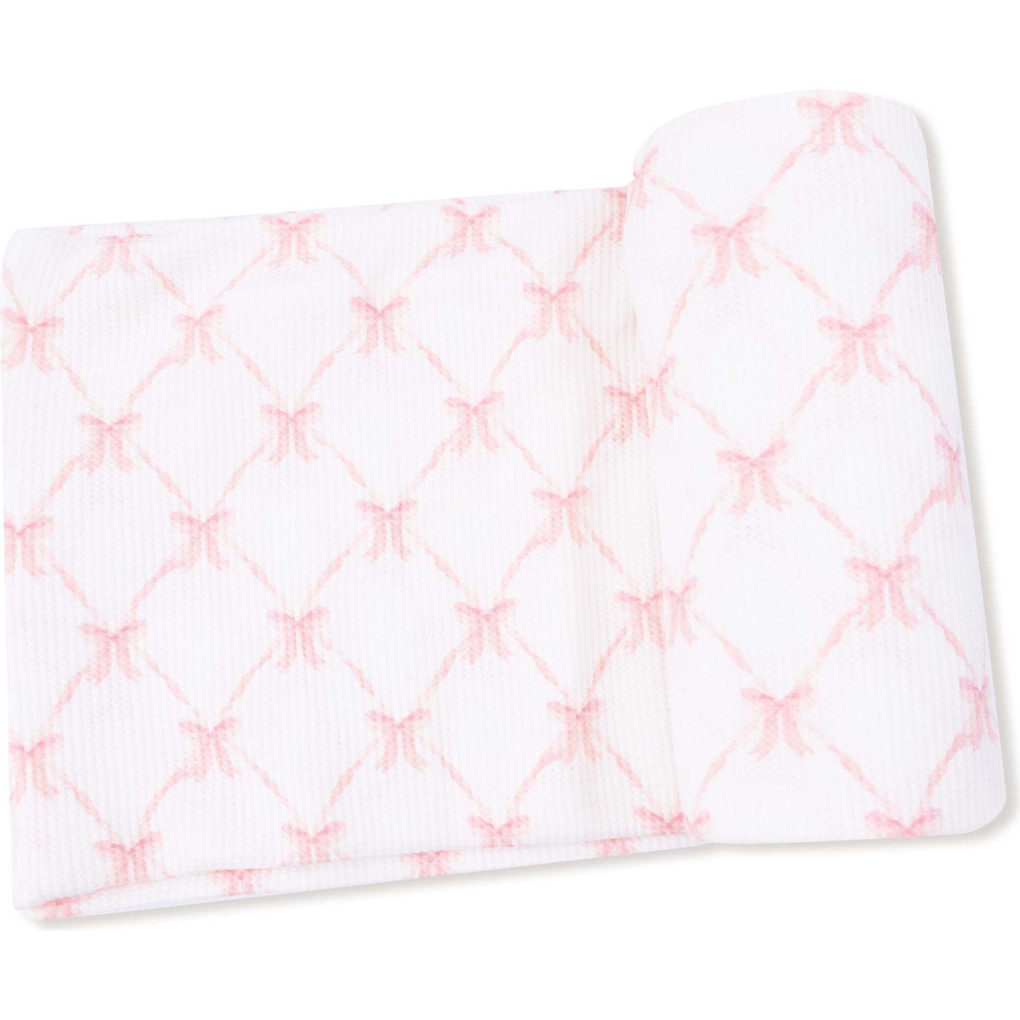 Angel Dear Angel Dear Ribbon Bow Trellis Swaddle Blanket