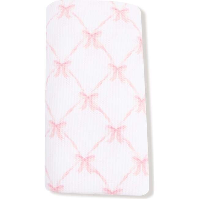 Angel Dear Angel Dear Ribbon Bow Trellis Swaddle Blanket
