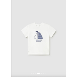 Mayoral Mayoral Short Sleeve Sailboat T-shirt