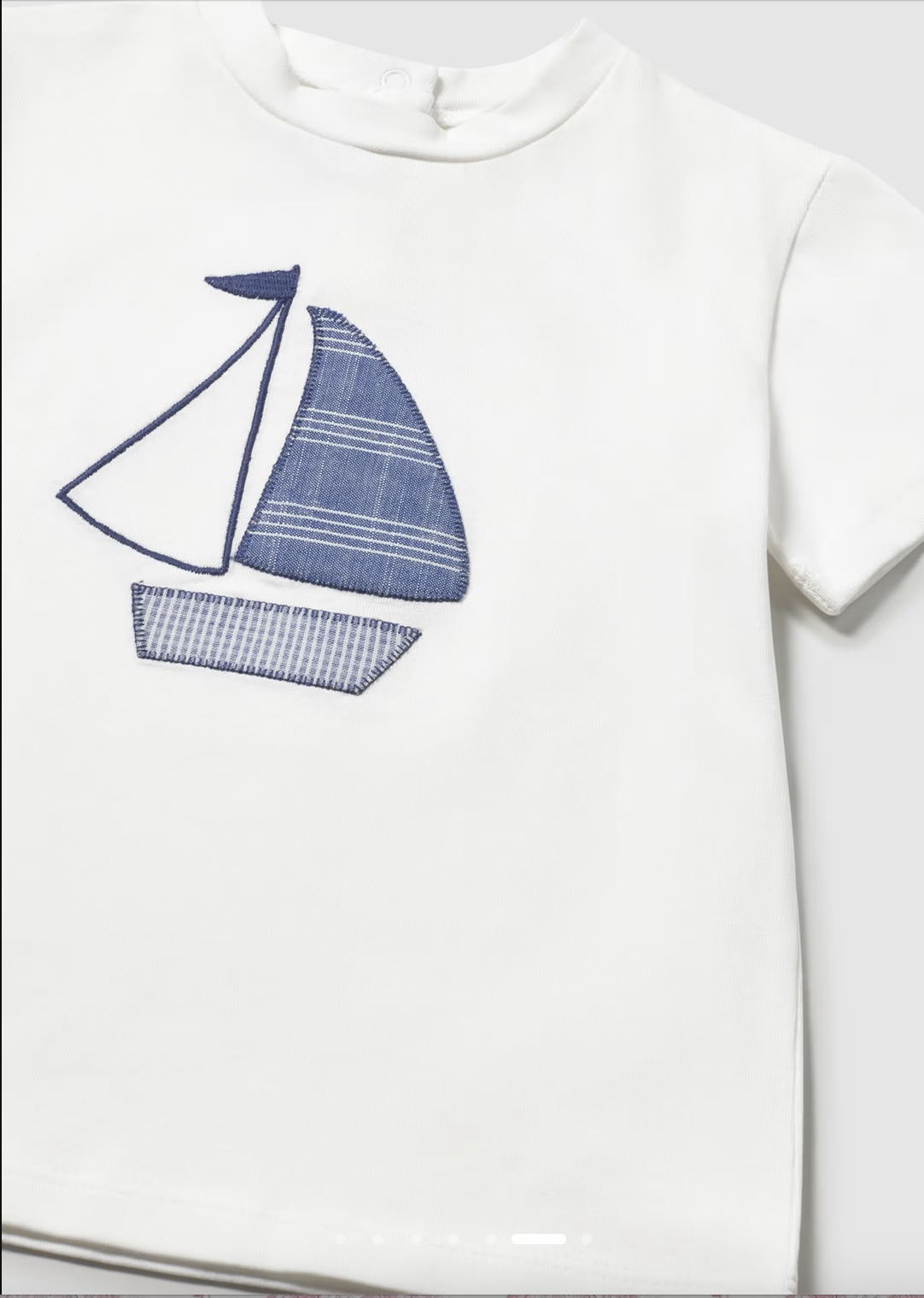 Mayoral Mayoral Short Sleeve Sailboat T-shirt