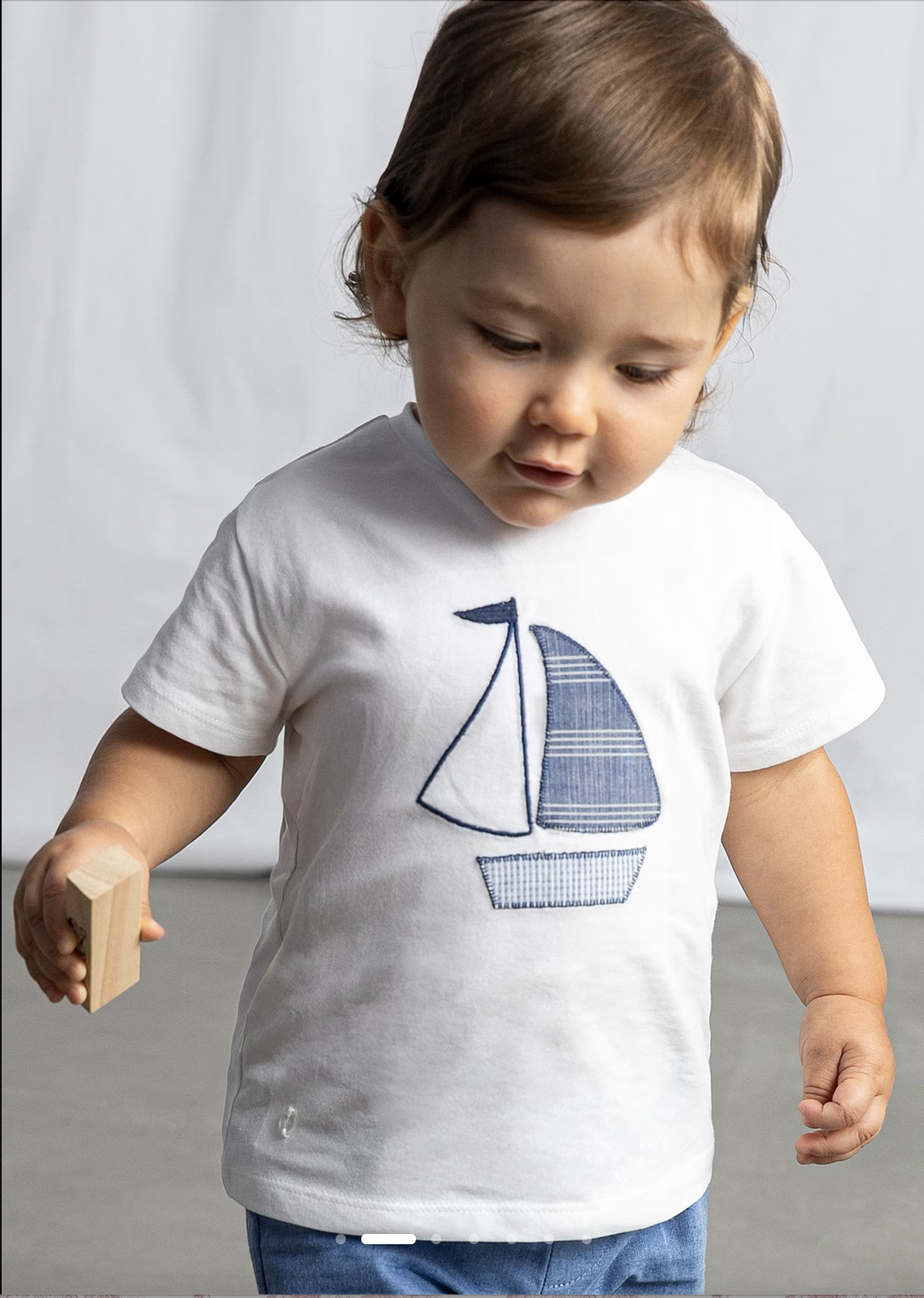 Mayoral Mayoral Short Sleeve Sailboat T-shirt
