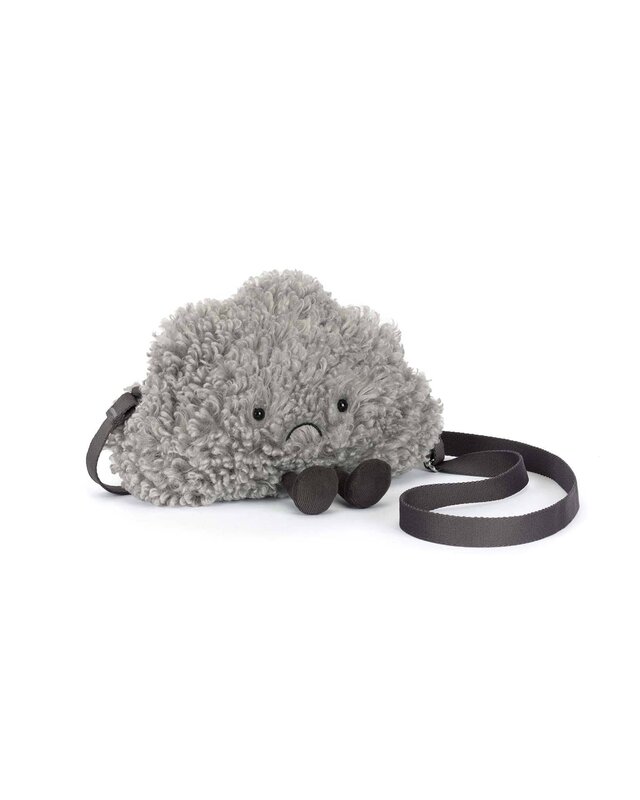 レア・廃盤ジェリーキャット クラウドバッグCloud Bag JellyCat Amuseables Storm Cloud Bag - Tiny Hanger