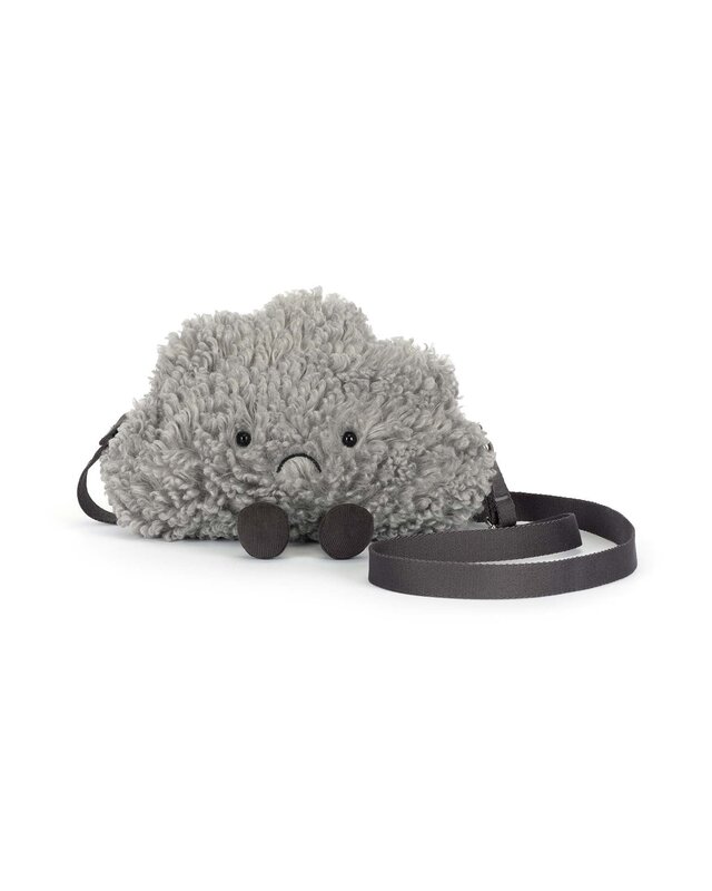 レア・廃盤ジェリーキャット クラウドバッグCloud Bag JellyCat Amuseables Storm Cloud Bag - Tiny Hanger