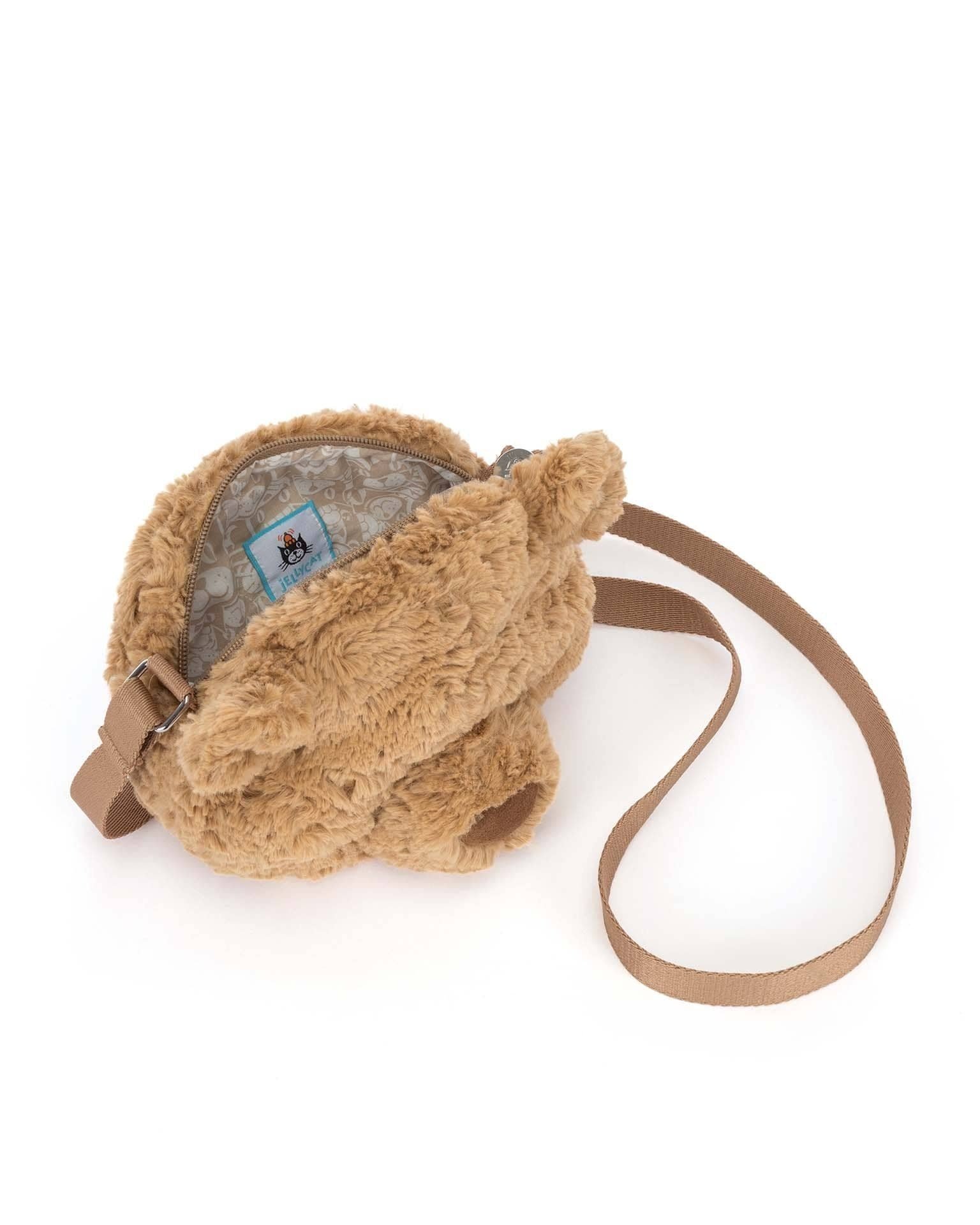 JellyCat JellyCat Bartholomew Bear Shoulder Bag