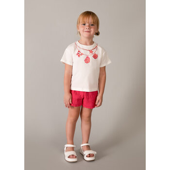 Mayoral Mayoral Beach Time T-Shirt + Shorts Set