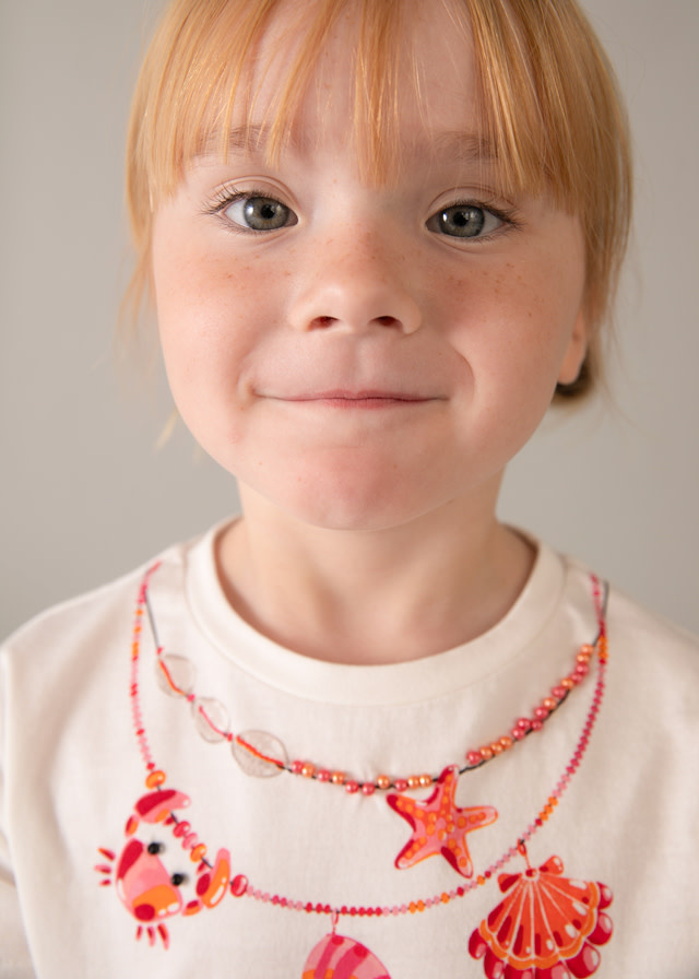 Mayoral Mayoral Beach Time T-Shirt + Shorts Set