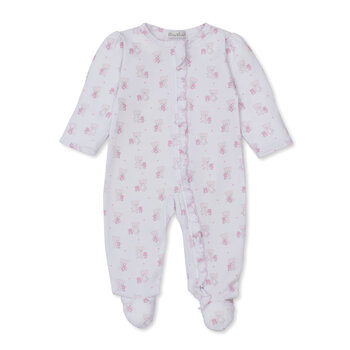 kissy kissy Kissy Kissy Teddy Bear Love Zip Footie