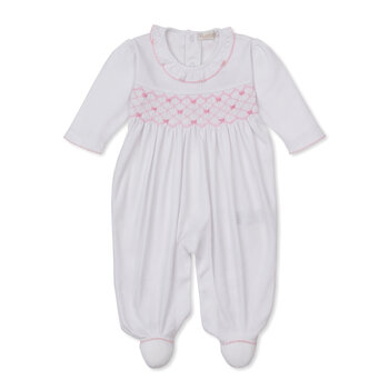 kissy kissy Kissy Kissy CLB Summer Bows Footie w/ Hand Smock