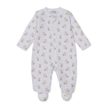 kissy kissy Kissy Kissy Teddy Bear Love Zip Footie