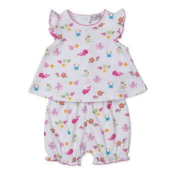 kissy kissy Kissy Kissy Ocean Antics Sunsuit Set