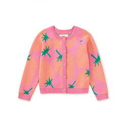 Tea Collection Tea Strawberry Iconic Cardigan