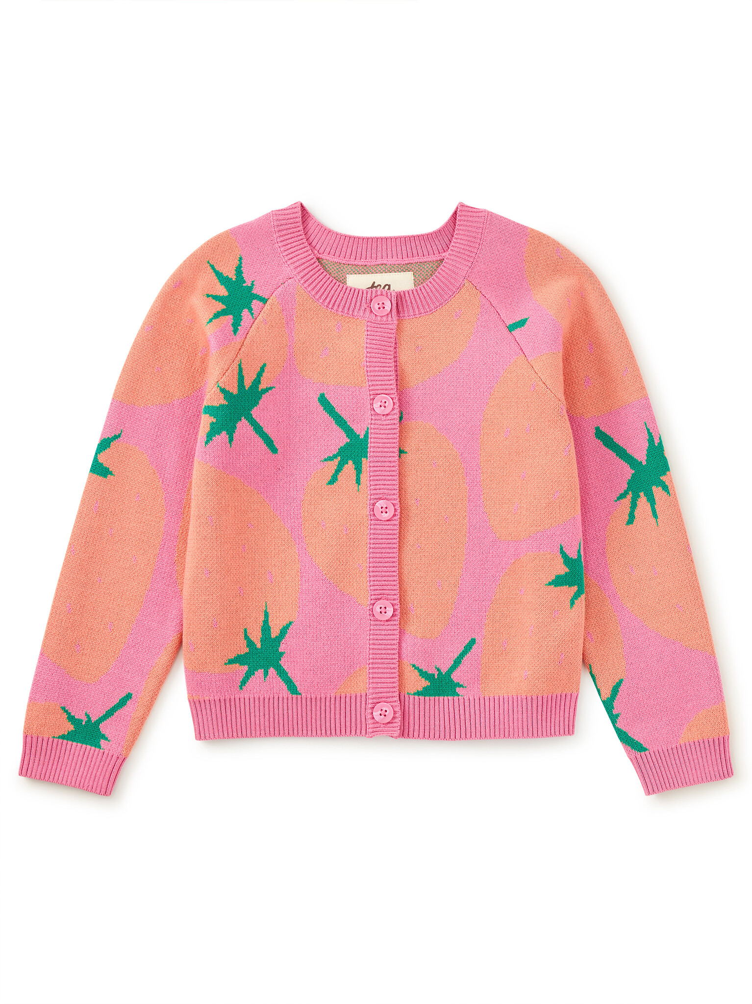 Tea Collection Tea Strawberry Iconic Cardigan