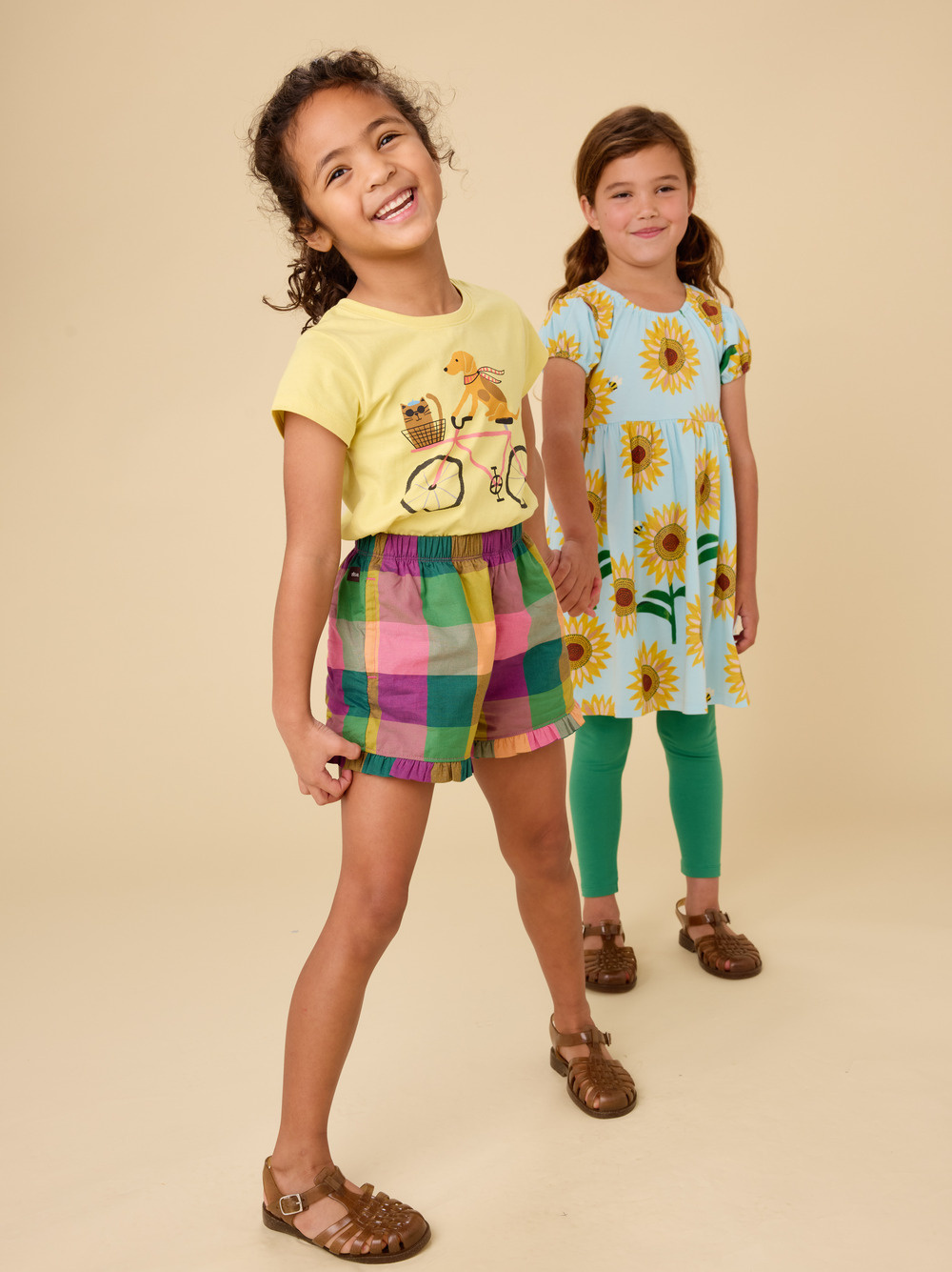 Tea Collection Tea Woof & Whisker on Wheels Graphic Tee