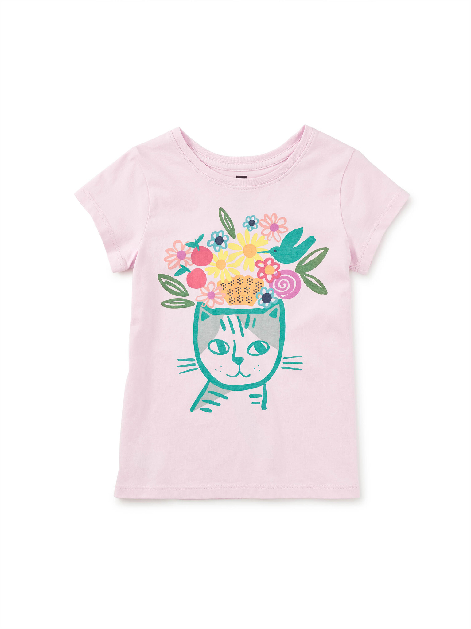 Tea Collection Tea Flora & Feline Graphic Tee