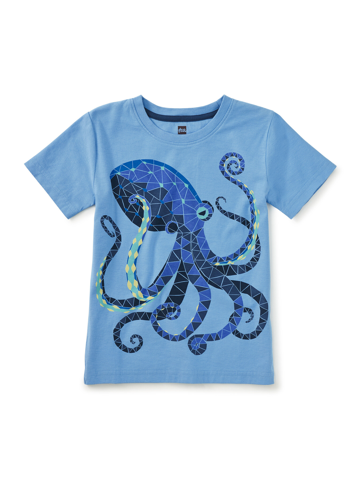 Tea Collection Tea Octopus Mosaic Graphic Tee