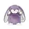 Bunnies by the Bay Bunnies by the Bay Tiny Nibble 8" Bunny- Amethyst