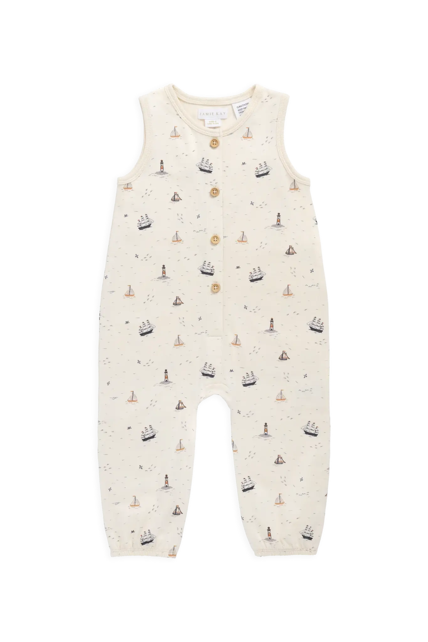 Jamie Kay Jamie Kay Organic Cotton Rupert Onepiece