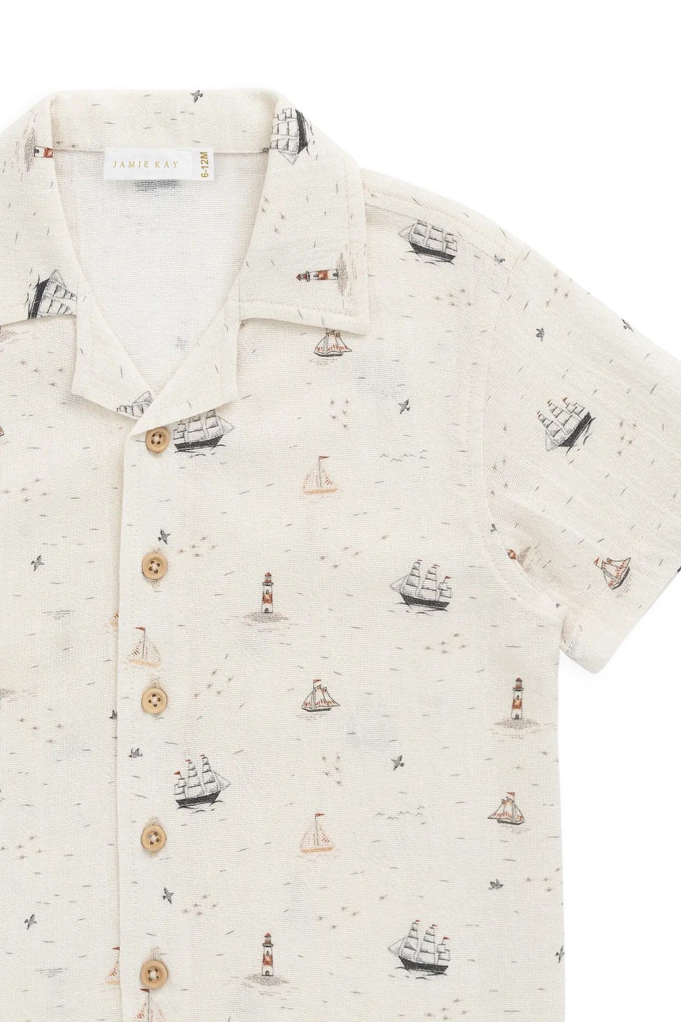 Jamie Kay Jamie Kay Organic Cotton Silas Shirt