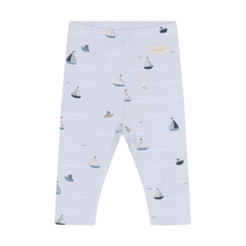 Fixoni Sail Boats Ribbed Leggings