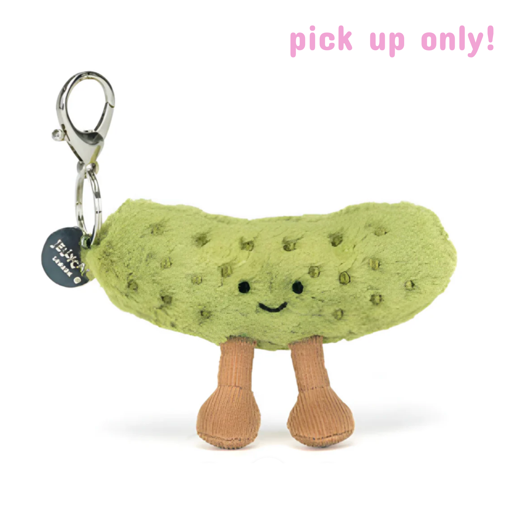 JellyCat JellyCat Amuseables Pickle Bag Charm
