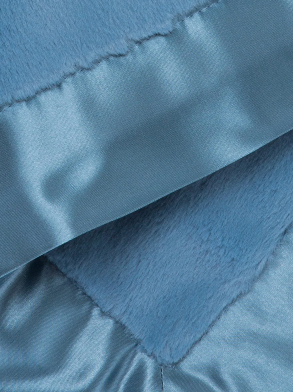 Little Giraffe Little Giraffe Luxe Blanky -Cornflower