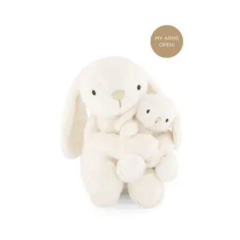 Jamie Kay Jamie Kay Snuggle Bunnies - Frankie the Hugging Bunny - Marshmallow