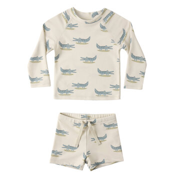 Rylee and Cru Rylee & Cru Alligator Rashguard Set