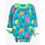 RuffleButts Rufflebutts Neon Jelly Time Long Sleeve Rash Guard Swimsuit