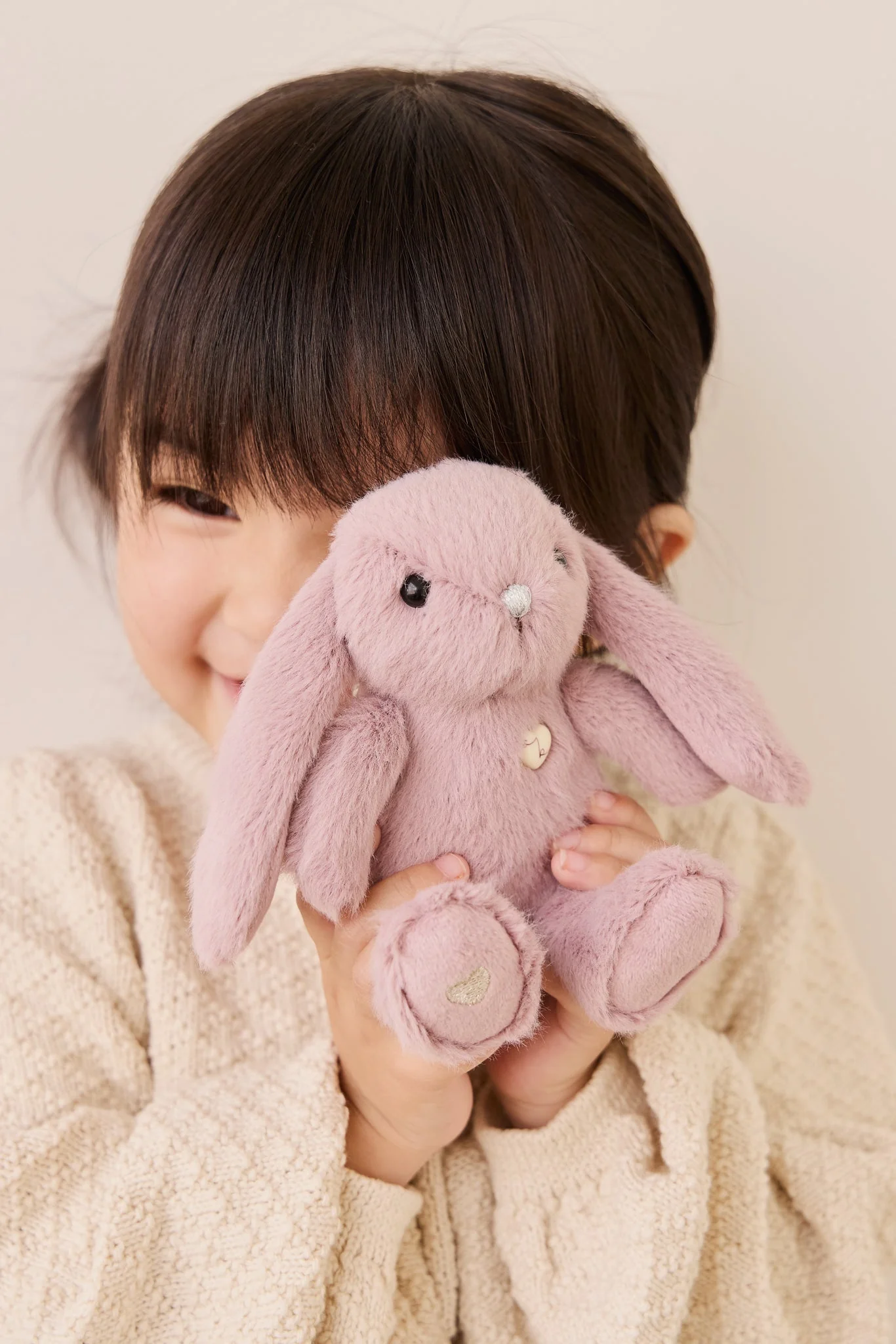 Jamie Kay Jamie Kay Snuggle Bunnies - Penelope Keyring - Periwinkle