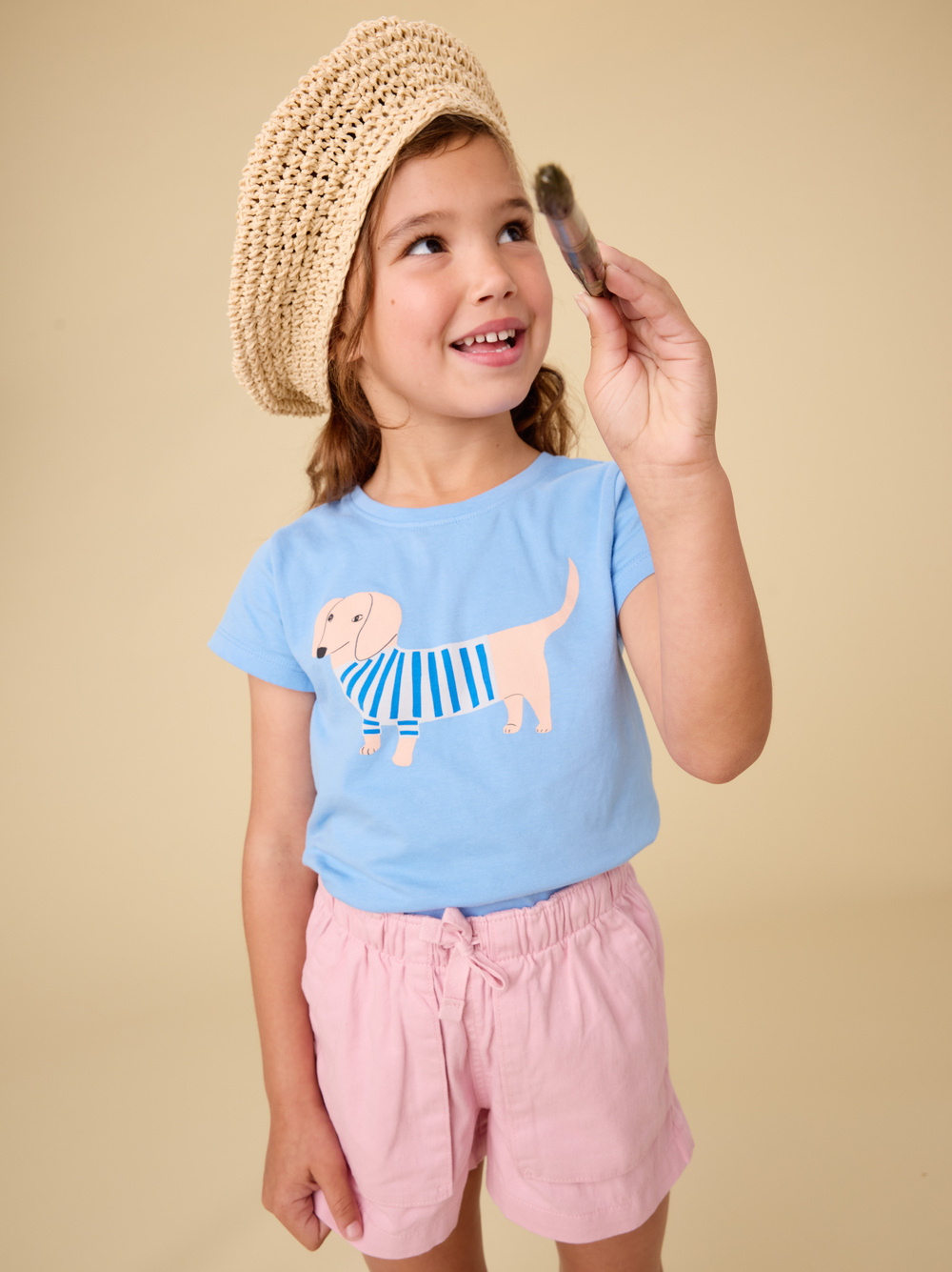 Tea Collection Tea Pablo's Pup Graphic Tee