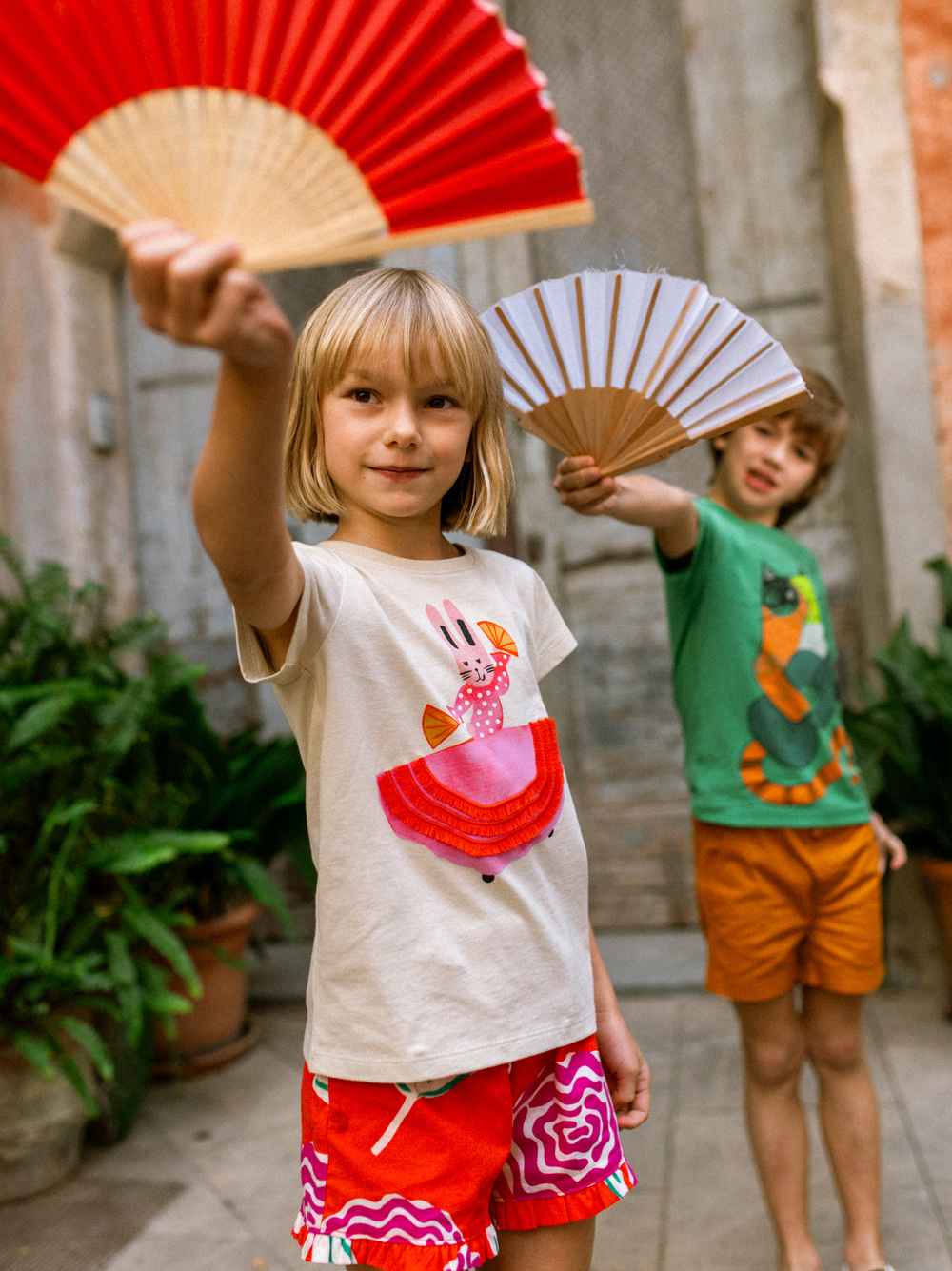 Tea Collection Tea Bunny Ole! Graphic Tee