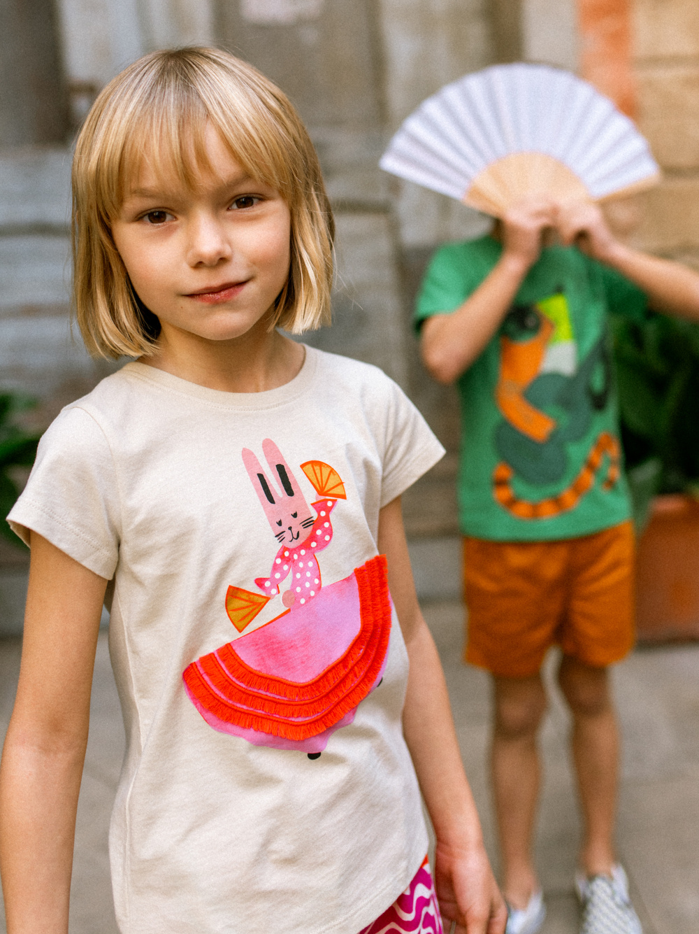 Tea Collection Tea Bunny Ole! Graphic Tee